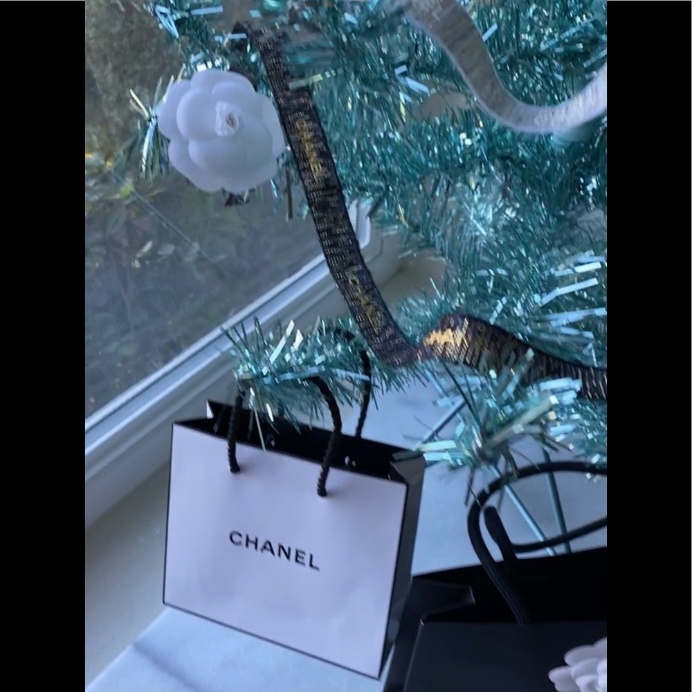 2 x Chanel Mini Paper Shopping Bags